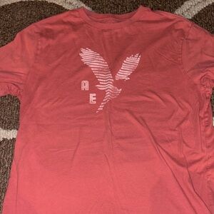 American Eagle Outfitters Soft Red Tee